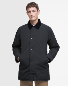 Winter Wadded Showerproof Mac Black Carbon
