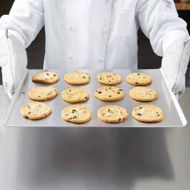 Wear-Ever® aluminum cookie sheet with natural finish