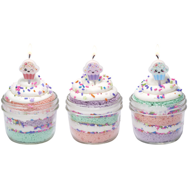Cupcake Shaped Candles