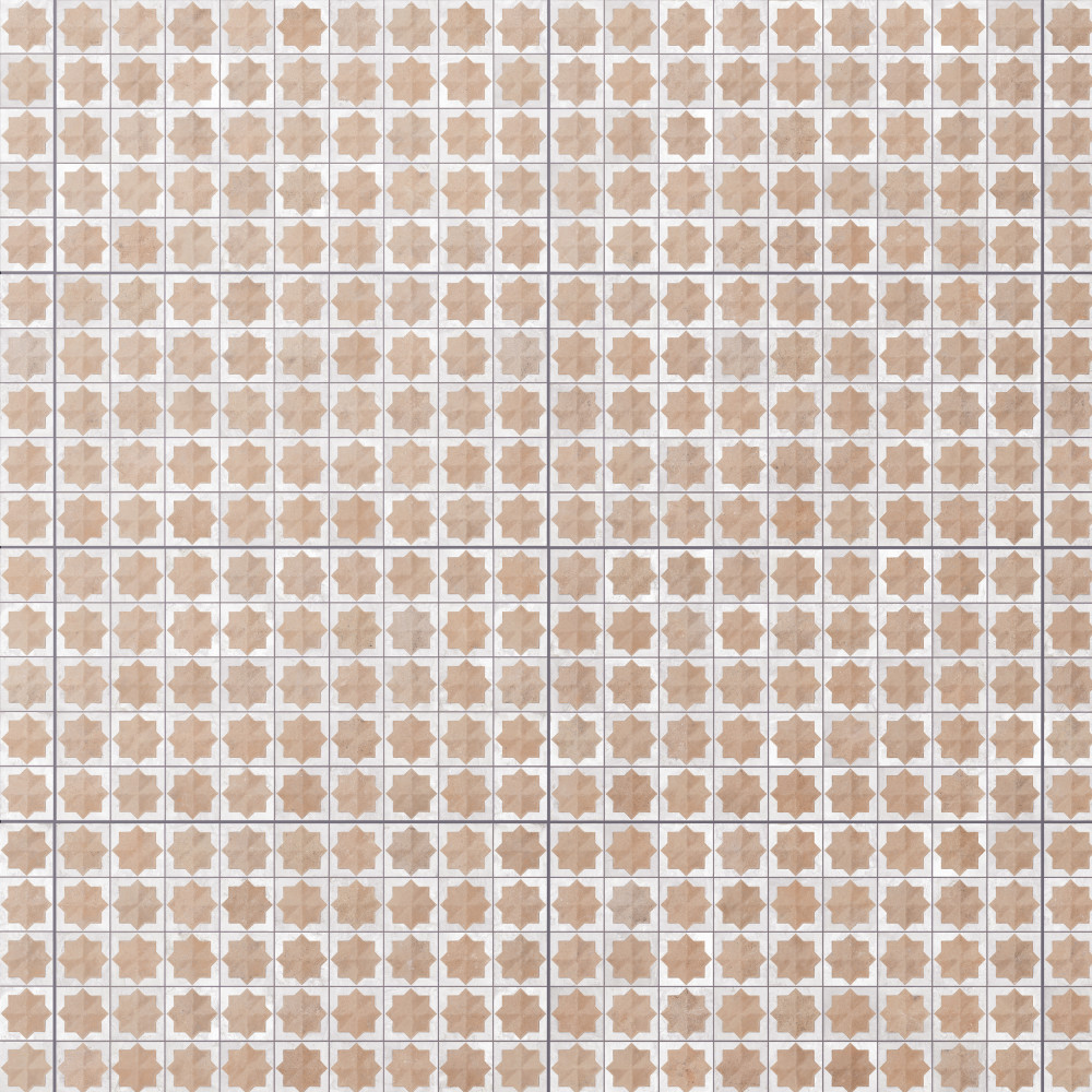 Tetuan Astre Cotto White 12-1/8 in. x 21-7/8 in. Porcelain Wall Tile