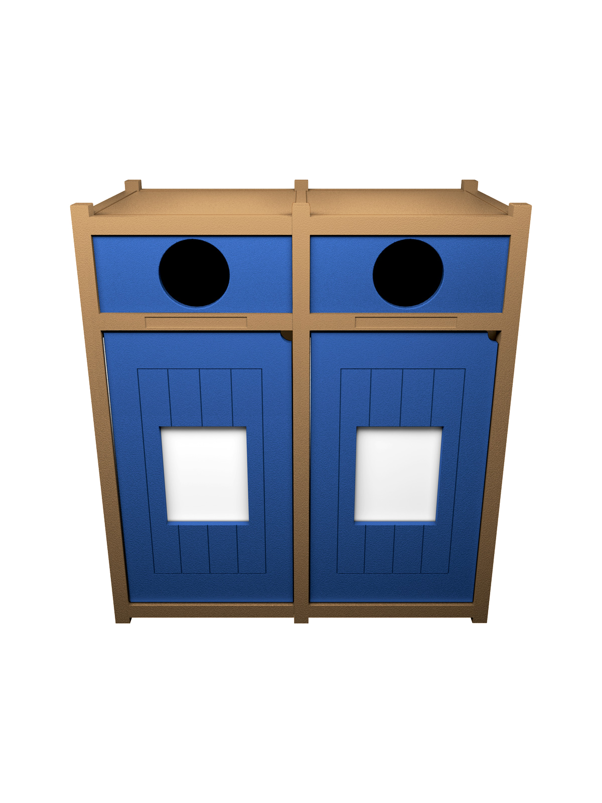 VISION – Double – Unit – Circle – Cedar-Blue