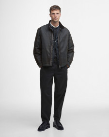 Wachsjacke Harrington Check 