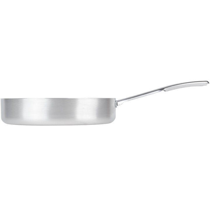 12-inch 5-quart Wear-Ever® aluminum sauté pan in natural finish with plated TriVent™ handle