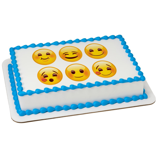 emoji™ Full of Smiles PhotoCake® Edible Image®