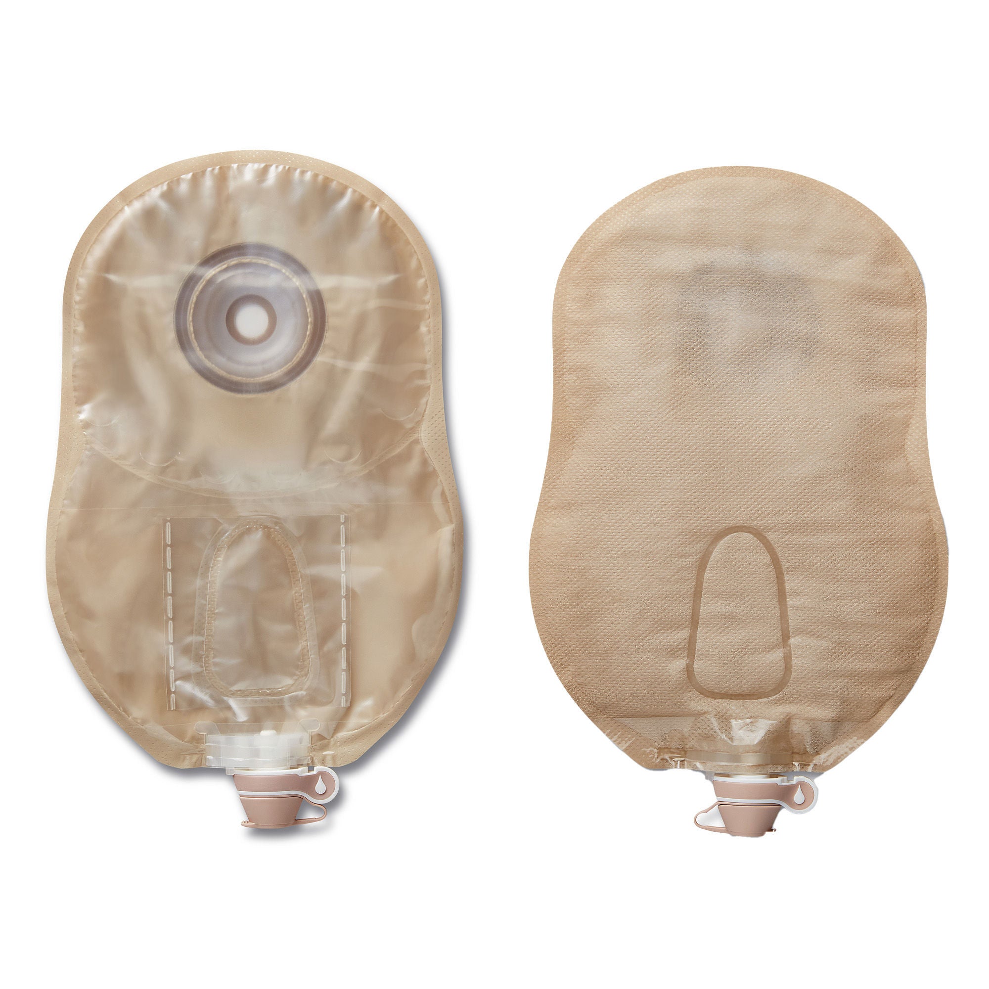 Premier™ 84891 One-Piece Ultra-Clear Urostomy Pouch, Pre-cut to Fit 16 mm