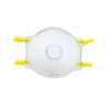 HOSHY8812, Impact, ProWorks N95 Particulate Respirator w/Valve and Metal Nosepiece, White