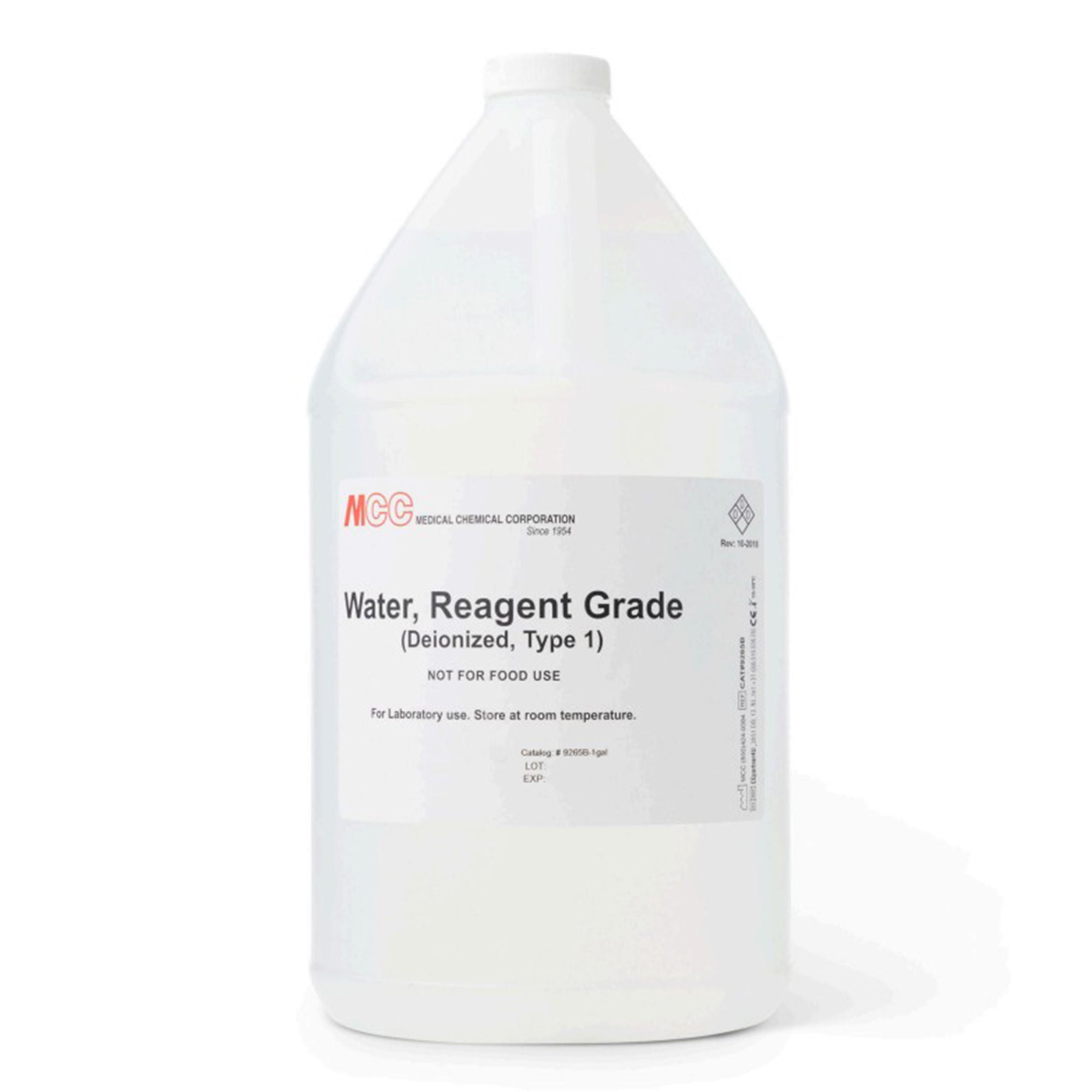 Medical Chemical Deionized Water, 1 gallon
