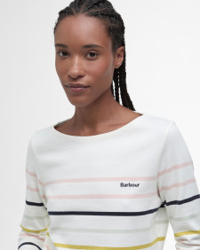 T-shirt a maniche lunghe Hawkins con motivo a righe 