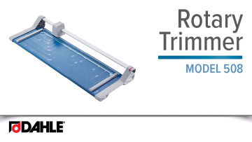 Dahle 508 Personal Rotary Trimmer Video