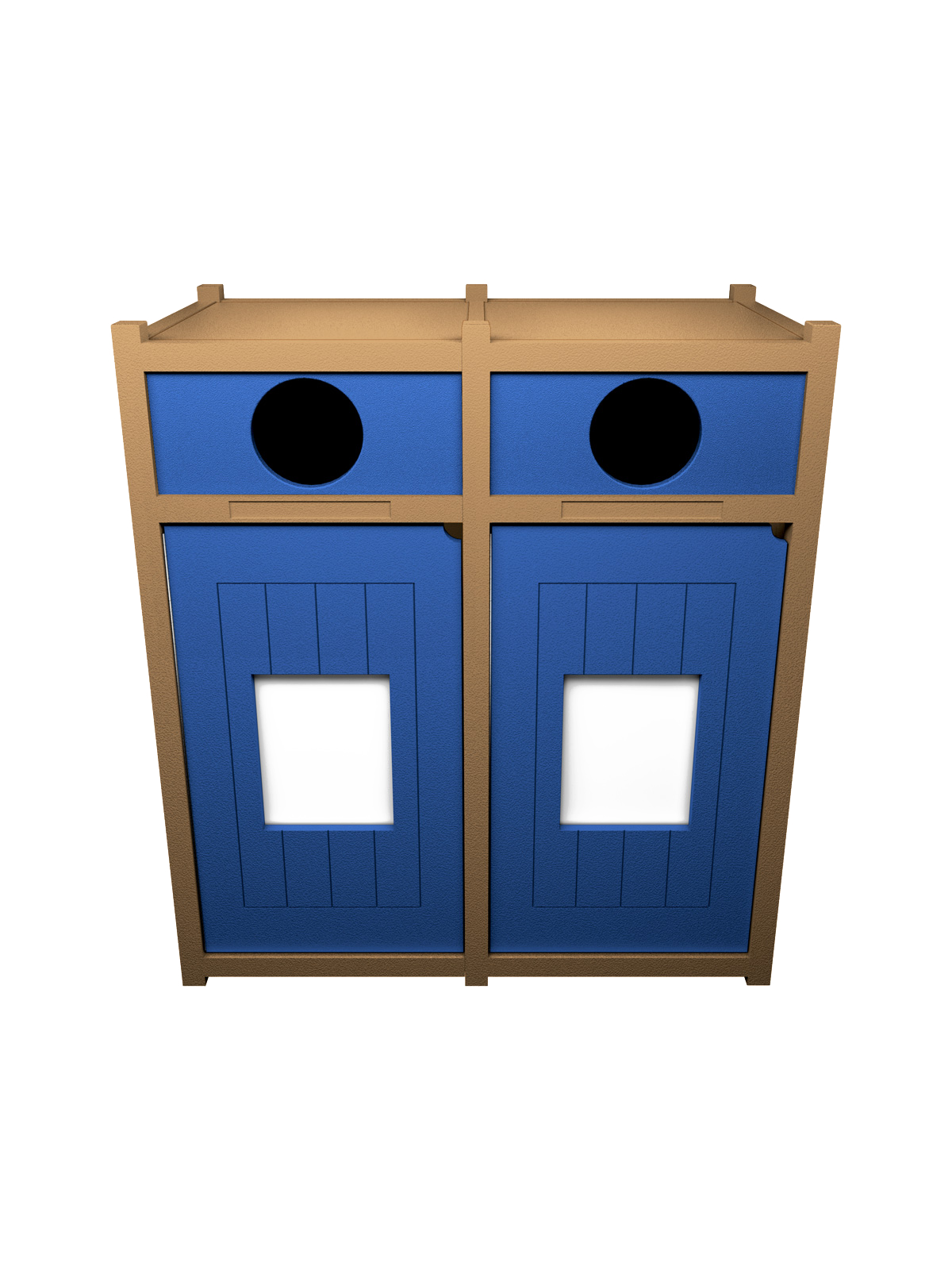 VISION – Double – Unit – Circle – Cedar-Blue