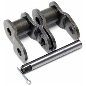 SHUSTER-SHUSTER 40-2OL-ANSI STANDARD,  DOUBLE STAND ROLLER CHAIN OFFSET LINK, CHAIN SIZE - 40, CHAIN PITCH - 1/2 IN.