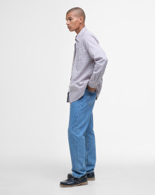 Banner Tailored Long-Sleeved Shirt Classic Red
