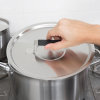 10 9/16-inch Tribute® stainless steel frying pan cover with dipped handle