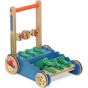 Chomp and Clack Alligator Push Toy