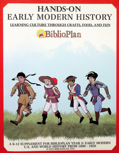 BiblioPlan Hands-On Early Modern History Craft Book