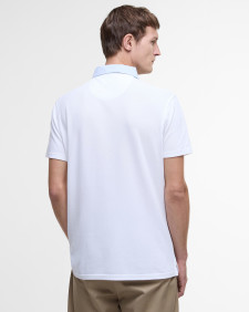 Oxford Short-Sleeved Polo Shirt Classic White