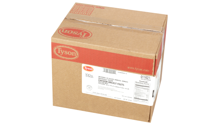 Tyson® EvenCook® All Natural* IF Unbreaded Boneless Skinless Chicken Breast Filets, 5 oz._image_5