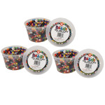 Hygloss&reg; Bucket O' Beads, 10 oz. Multi Mix Per Pack, 3 Packs HYG6806-3