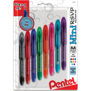 R.S.V.P.&reg; Mini Ballpoint Pens, 8-pack