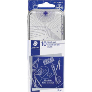 Xcellence Essential Geometry Tool Set, 10 Pieces