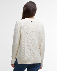 Burne Argyle Crew Neck Jumper 