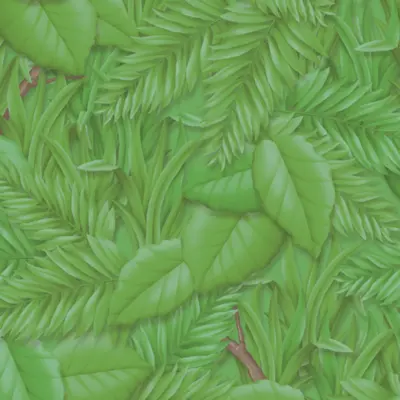 Fadeless Bulletin Board Paper, Fade-Resistant Paper for Classroom Decor, 47.25” x 50’, Tropical Foliage, 1 Roll