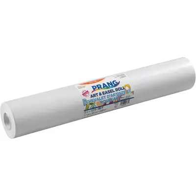 Prang (Formerly Art Street) Art & Easel Roll, White, 18