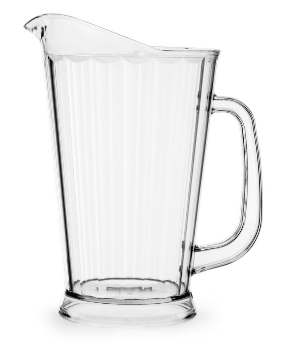 60-ounce Traex® Tuffex clear plastic deluxe beverage pitcher