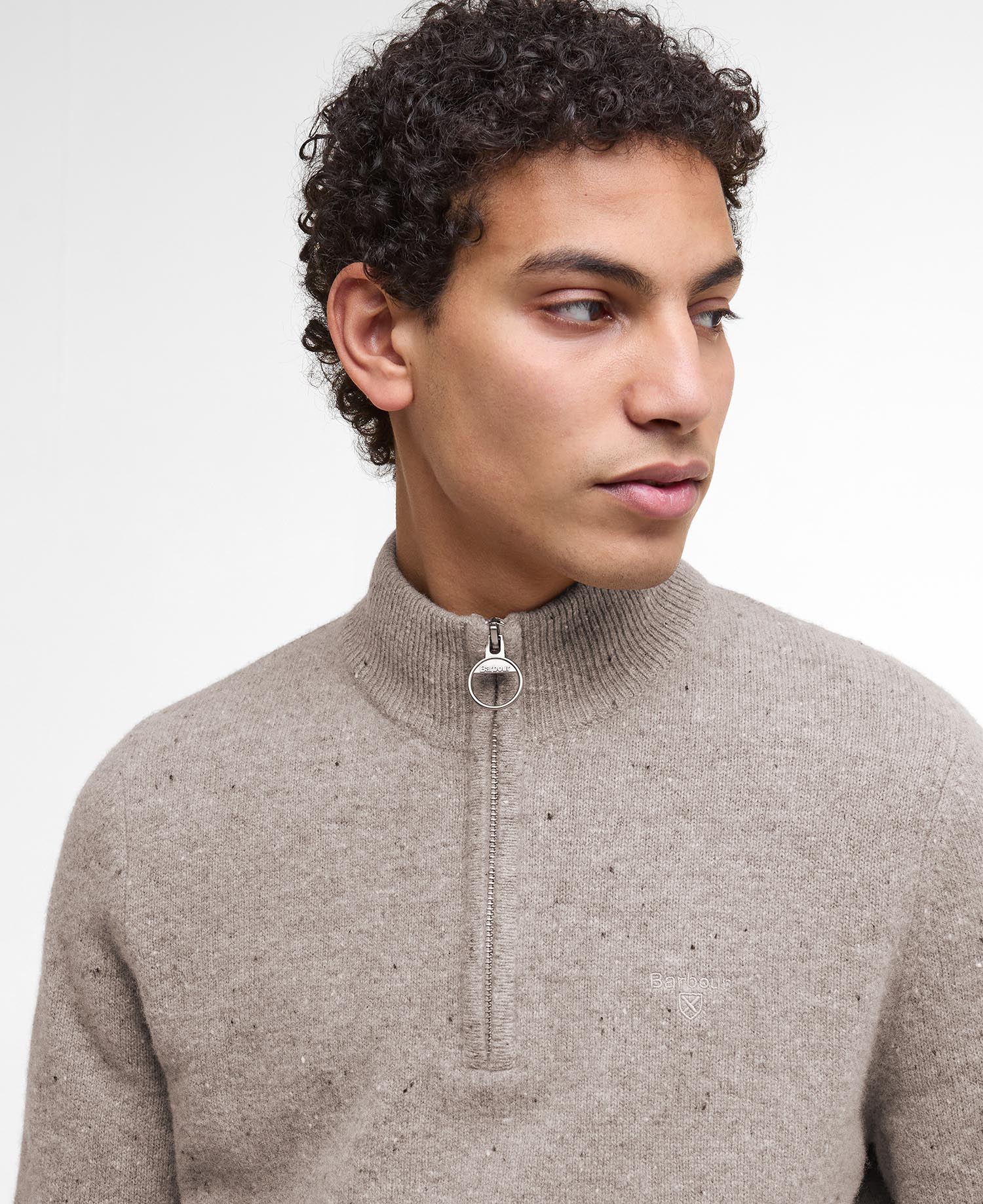 Maglione Tainsbury con zip corta image number 3