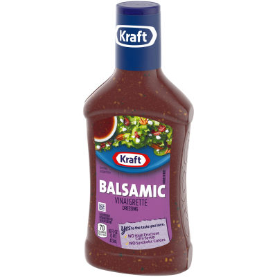 Kraft Balsamic Vinaigrette Dressing, 16 fl oz Bottle