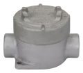 Condulet EAJ conduit outlet box with cover 3-3/16" cover opening diameter Copper-free aluminum C shape 3/4"