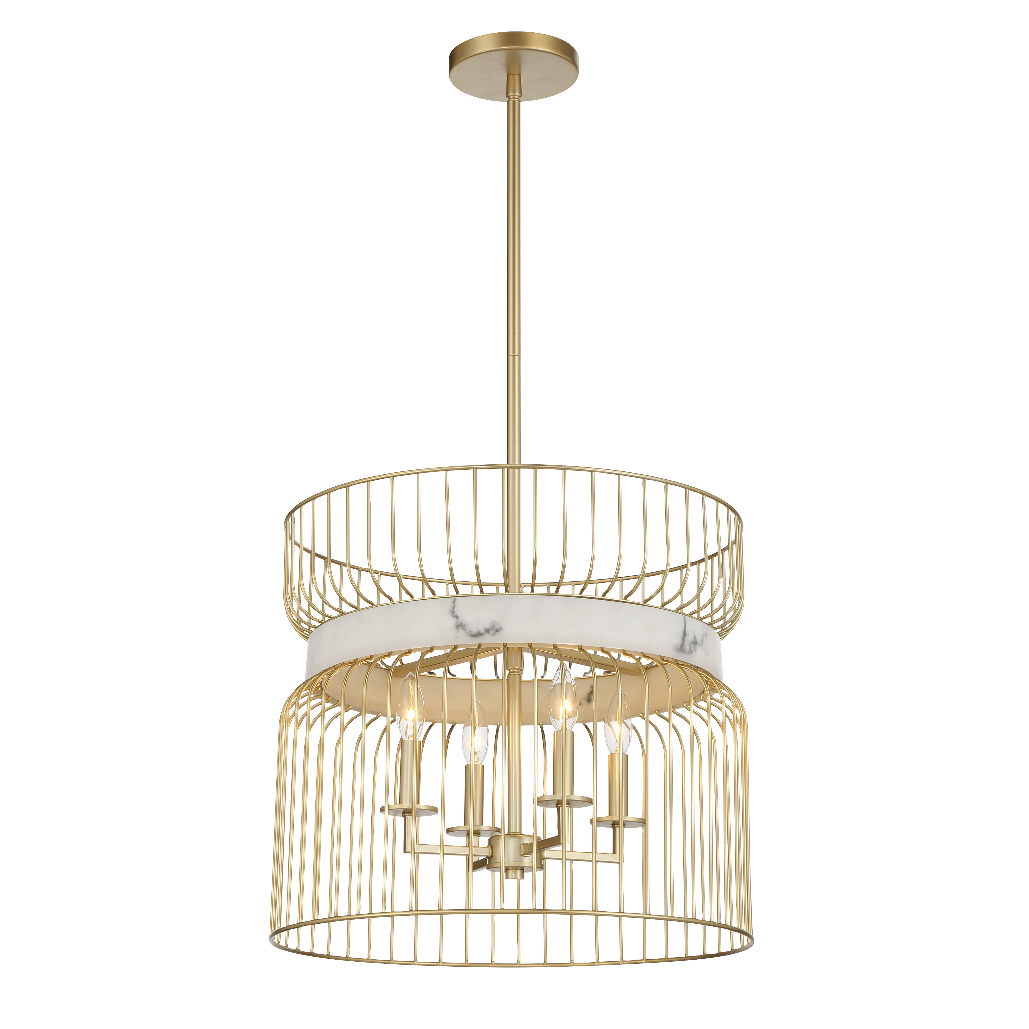 Park Slope by Robin Baron - 4 Light Pendant