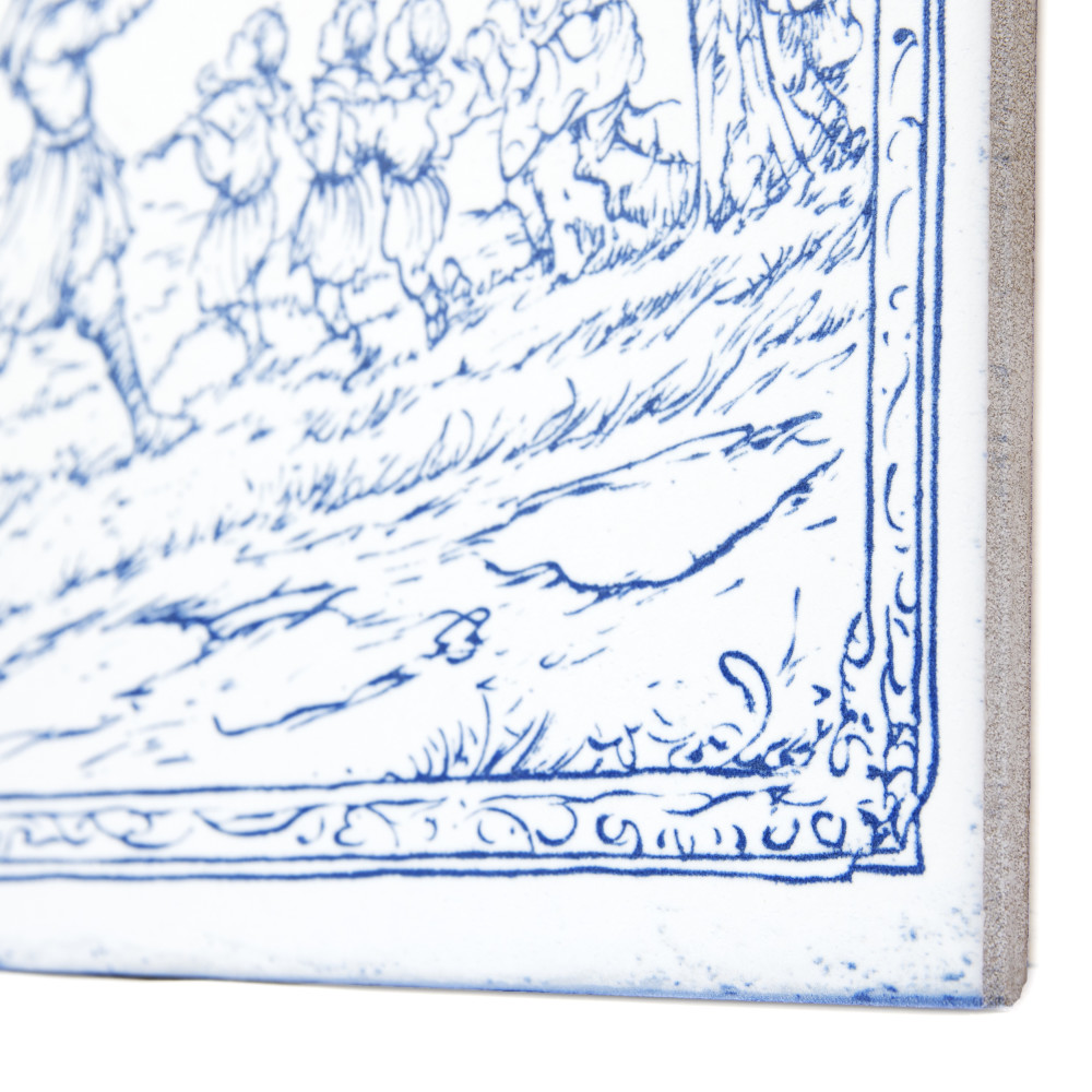 Once Upon A Tile 9-3/4 in. x 9-3/4 in. Porcelain Floor and Wall Tile