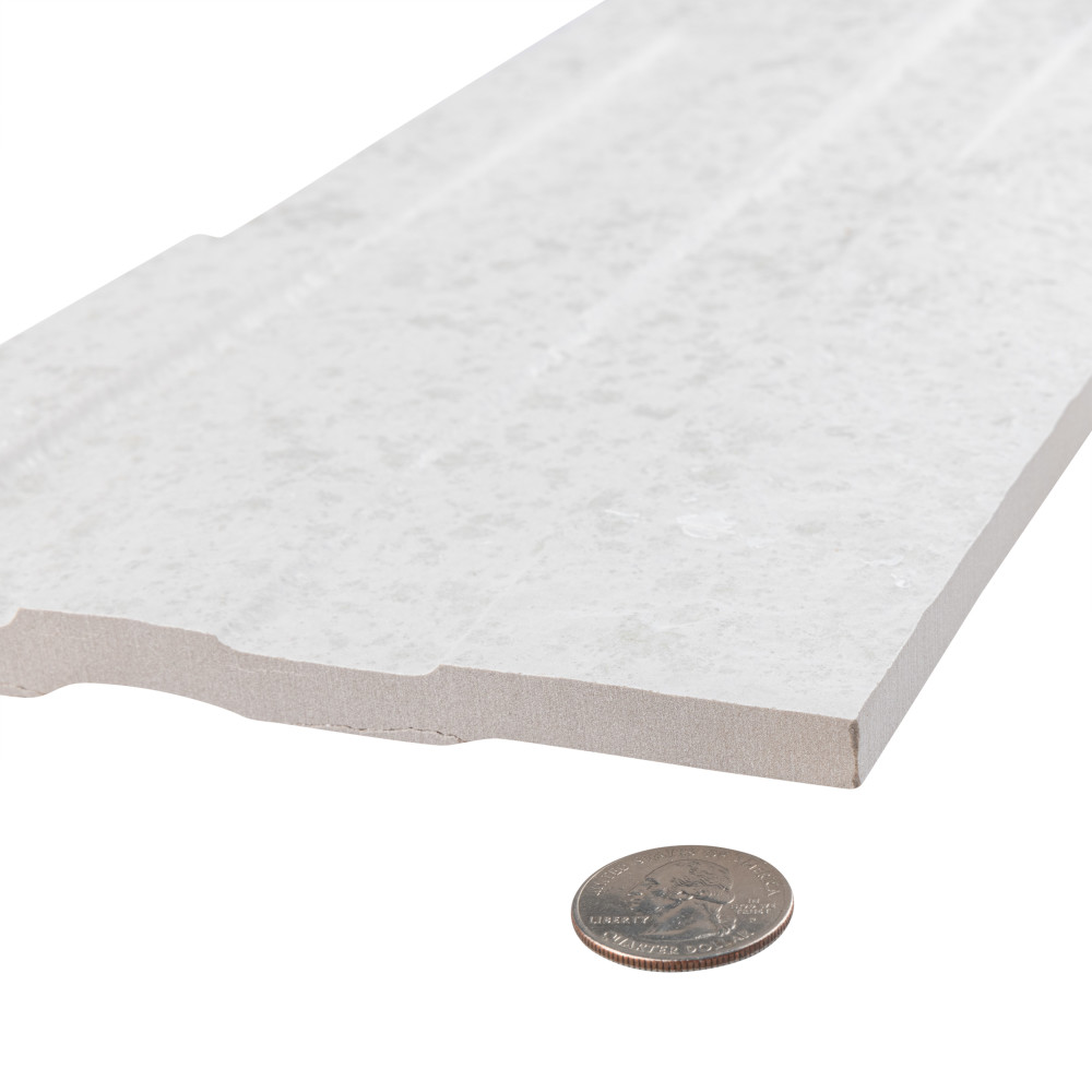 Sample – Tikal White Ceramic Wall Tile