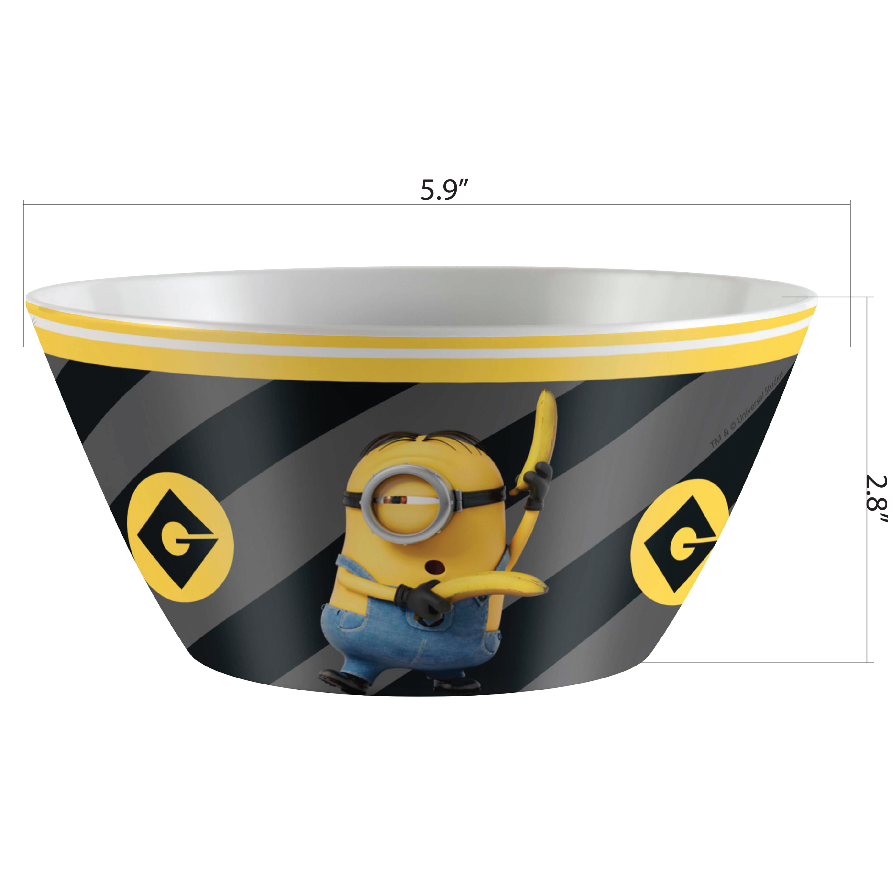 Despicable Me 3 27 ounce Kid’s Soup Bowl, Kevin slideshow image 1 Despicable Me 3 27 ounce Kid’s Soup Bowl, Kevin slideshow image 1