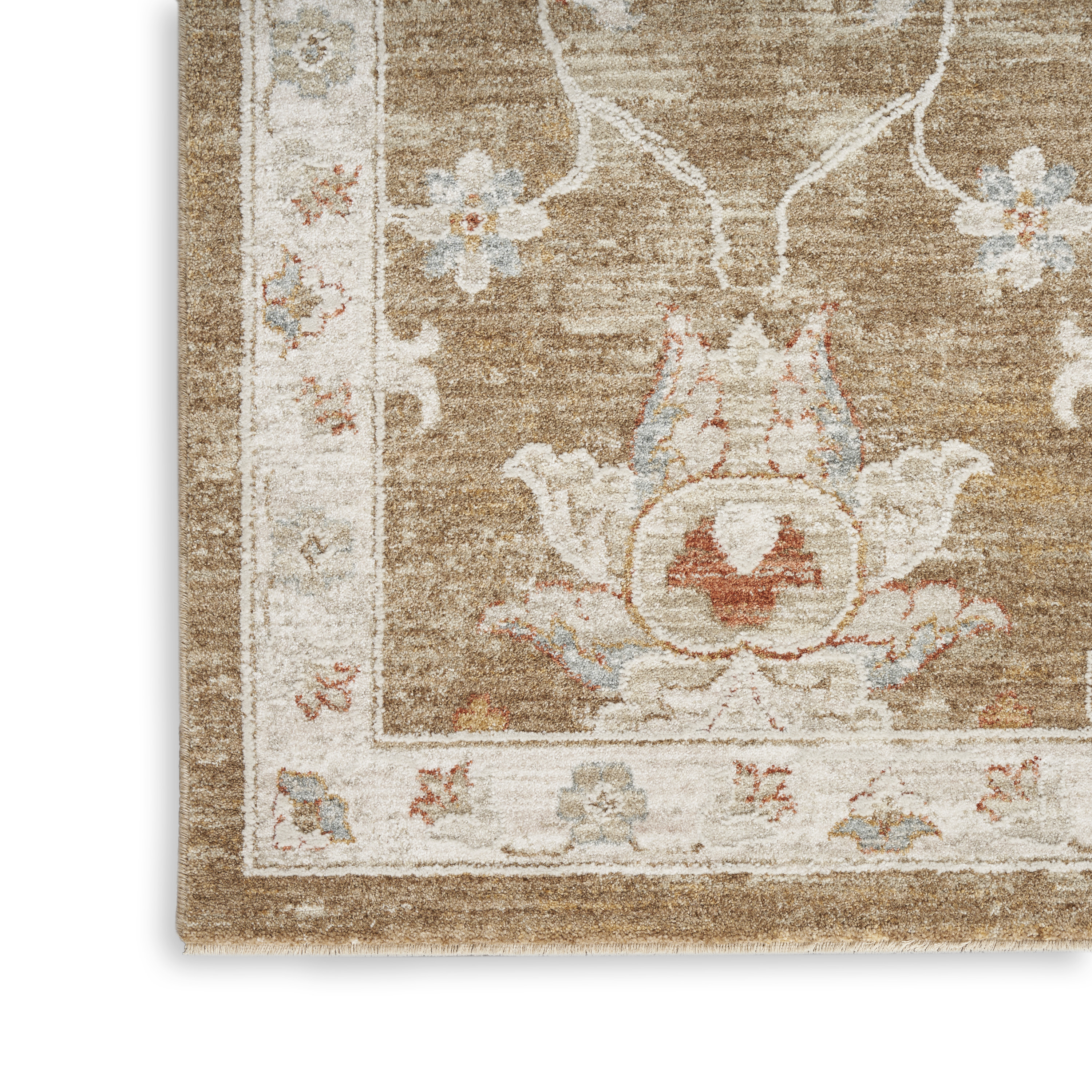 Nourison Infinite 2'3" x 10'2" Mocha Vintage Indoor Rug