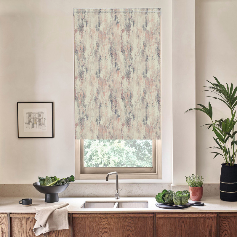 Wonder Blackout Blush Roller Blind