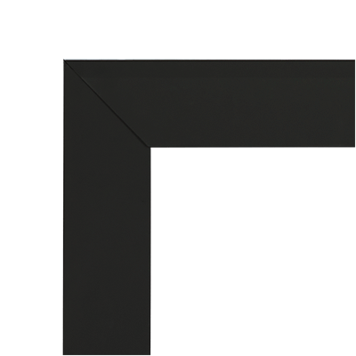 Bevelled Trim, Black