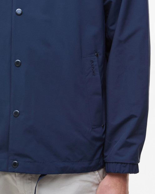 Lightweight Casual Coach Jacket Classic Navy
