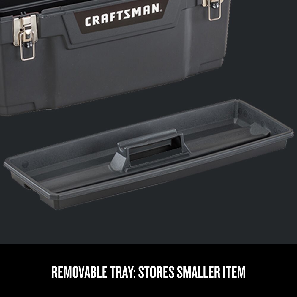 Graphic of CRAFTSMAN Storage: Tool Boxes highlighting product features