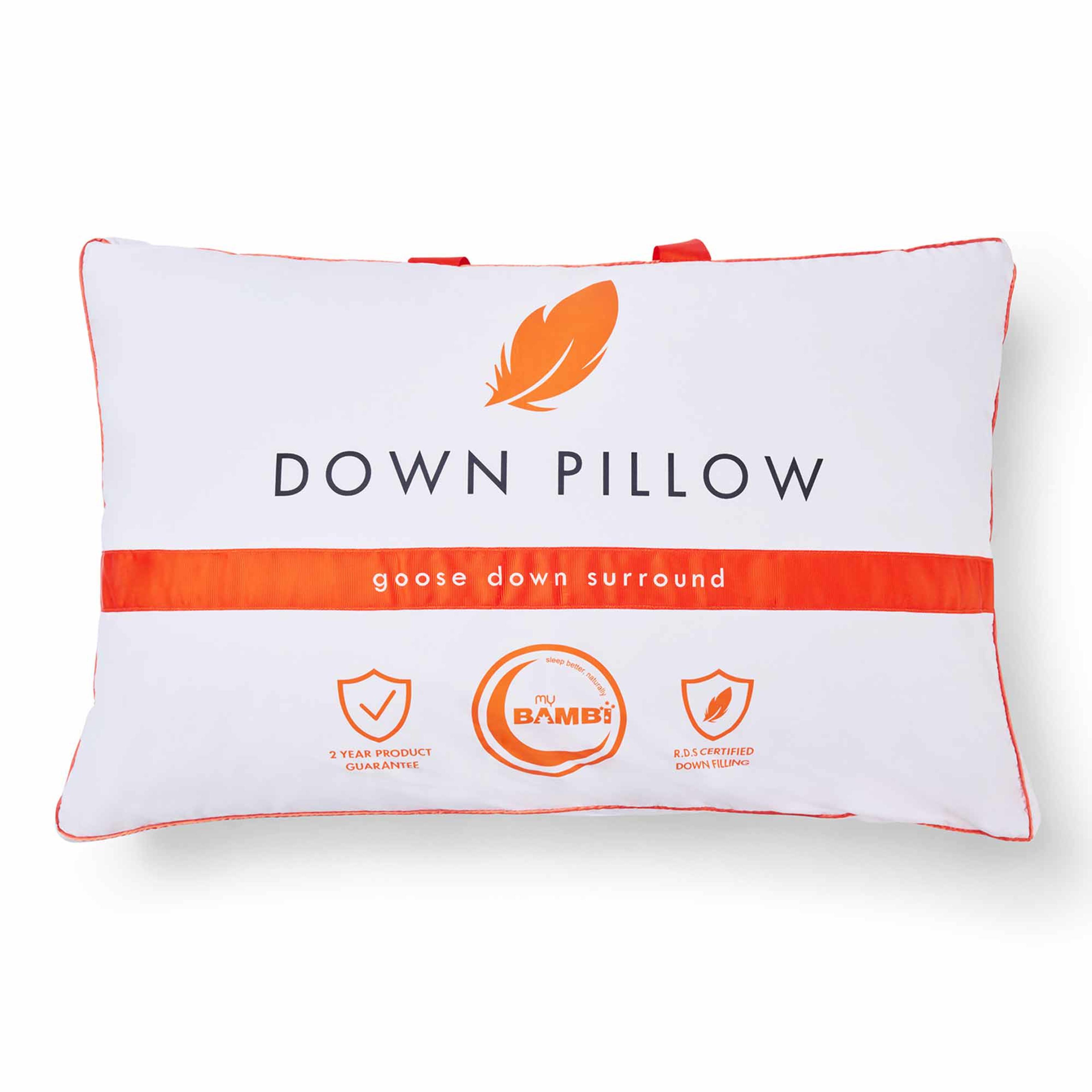 Product image of the  Bambi Goose Down Surround Pillow from Forty Winks