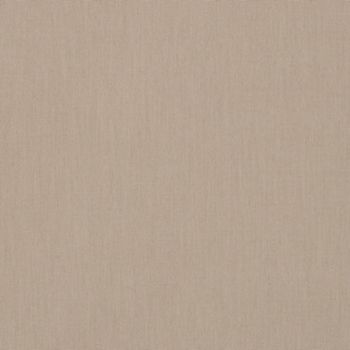 Beige woven fabric surface — lying flat, showing subtle vertical weave and fine texture — close-up under soft, diffuse light, neutral tone suggesting upholstery or wall covering.