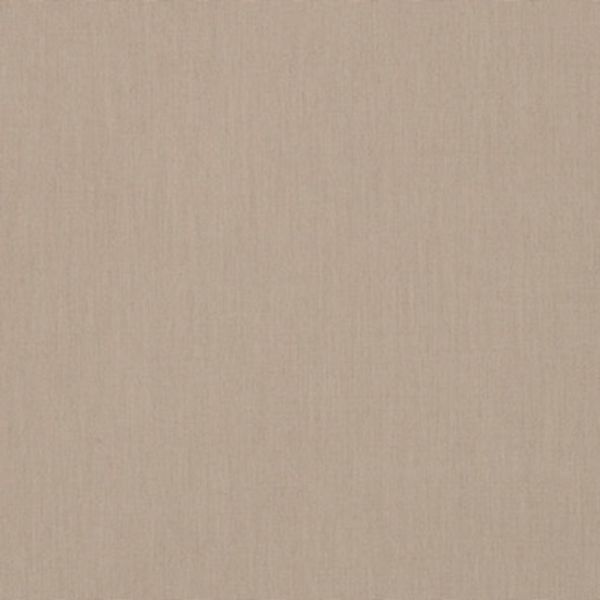 Beige woven fabric surface — lying flat, showing subtle vertical weave and fine texture — close-up under soft, diffuse light, neutral tone suggesting upholstery or wall covering.