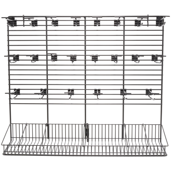 Black Counter with Basket Candle Rack