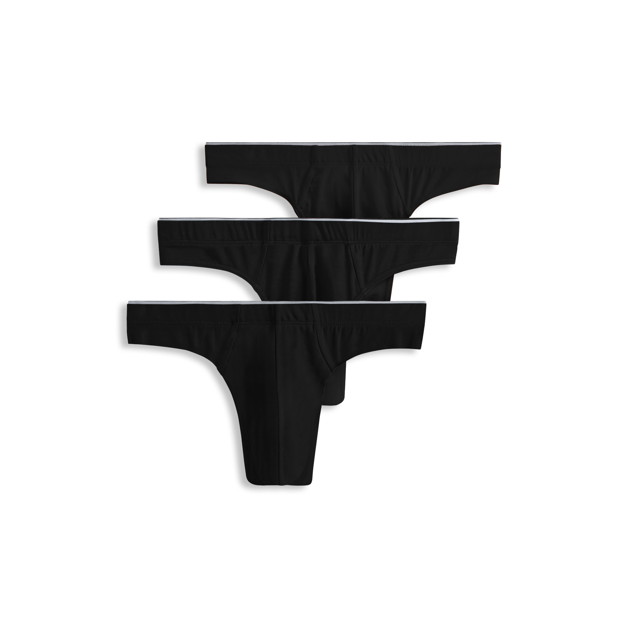 Jockey Men's True Style Thong - 3 Pack - Picture 6 of 41