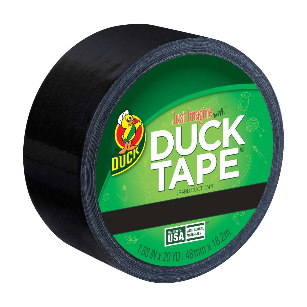 Color Duck Tape® Brand Duct Tape - Midnight Madness, 1.88 in. x 20 yd.