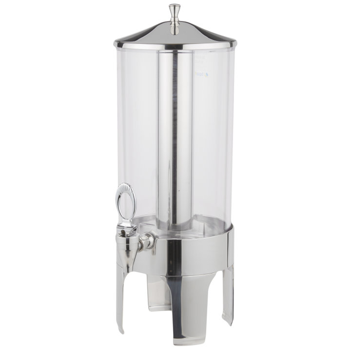 Dispensador de bebidas frías New York, New York® de 2 galones con embellecedor cromado