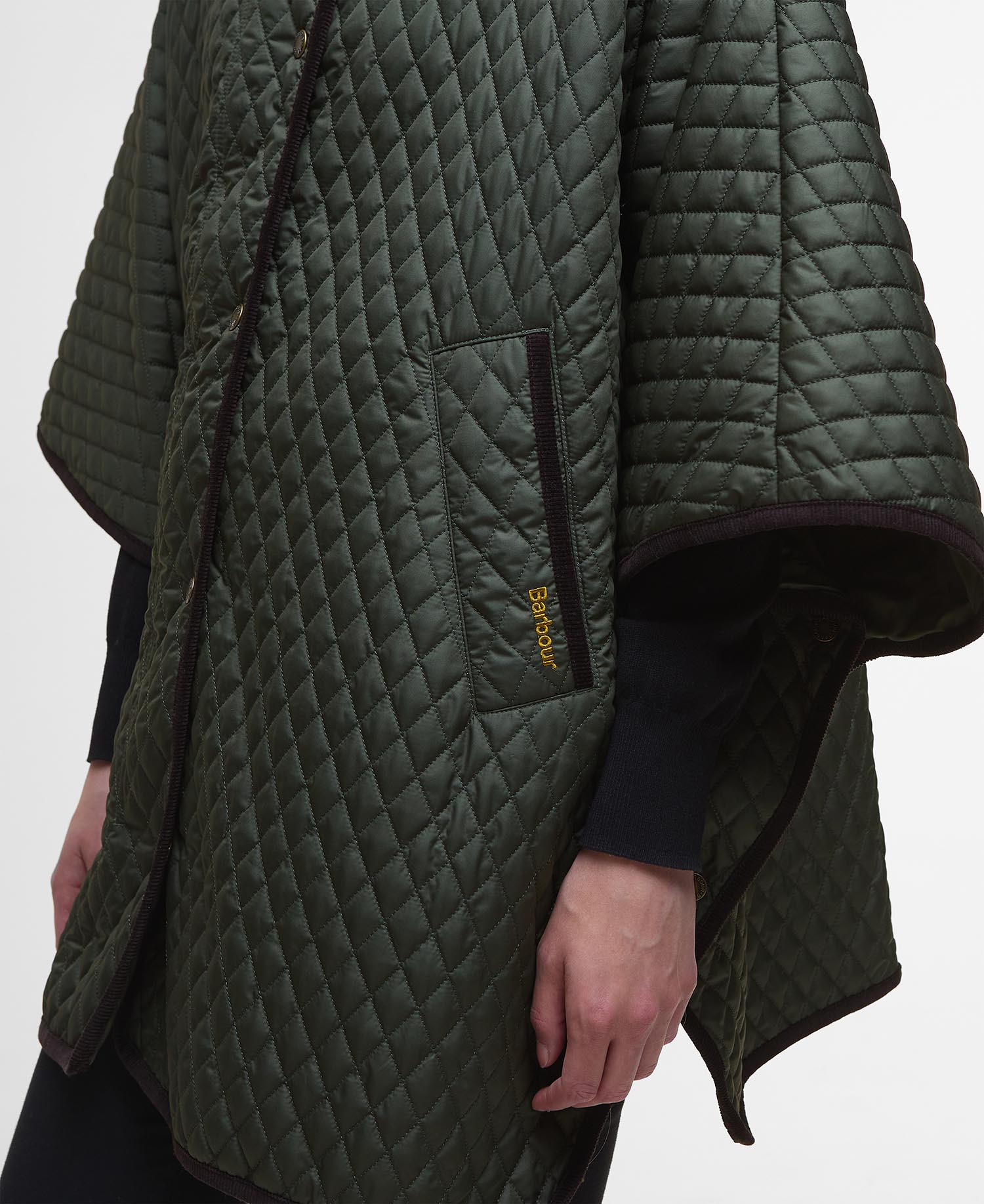 Oakham Quilted Cape image number 4