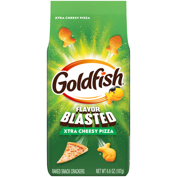 Flavor Blasted® Xtra Cheesy Pizza Baked Snack Crackers