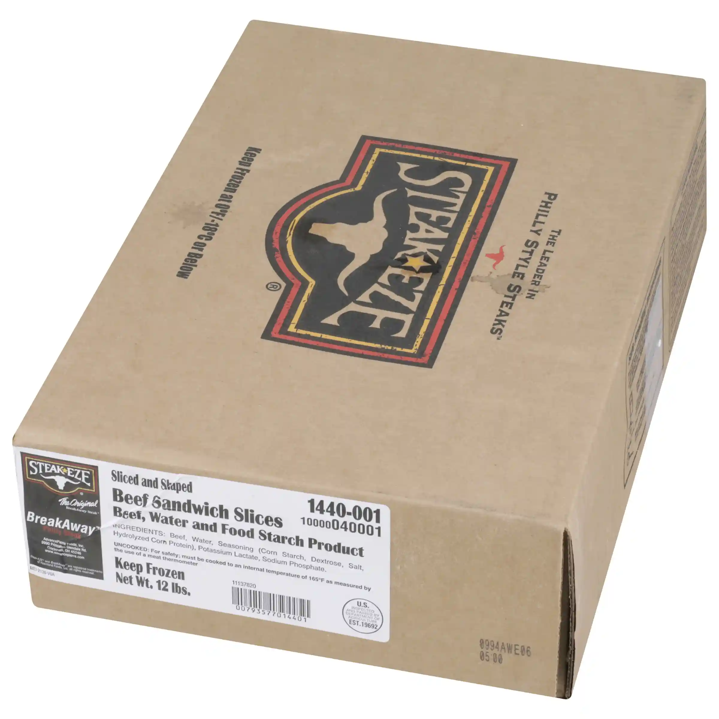 The Original Steak-EZE® BreakAway® Beef Steak, Marinated, 4 oz_image_5